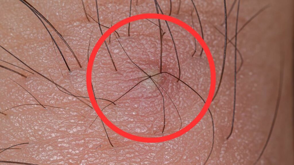 Ingrown Hair turned into hard lump