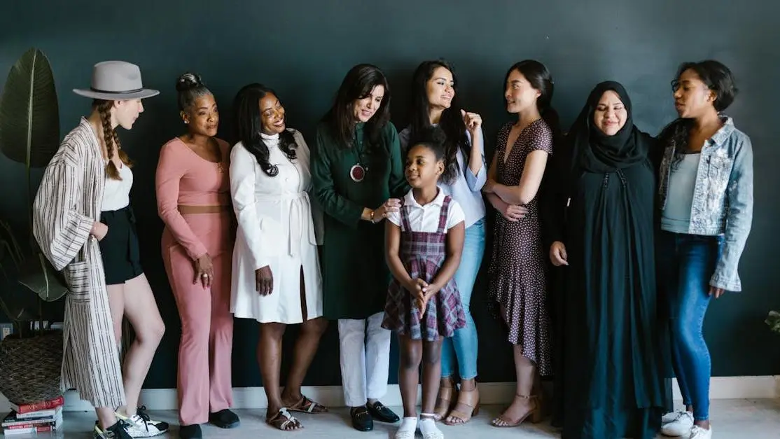 Group of women representing different types of HRT for women.