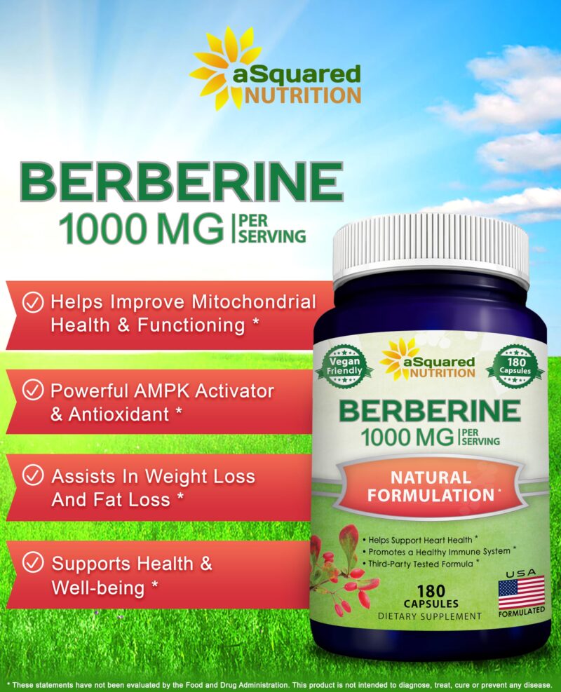 aSquared Nutrition Berberine