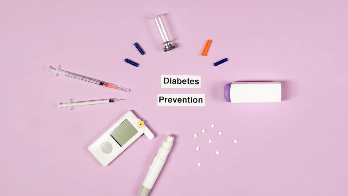 Diabetes prevention supplies highlighting GLP-1's role in hormonal weight gain science.